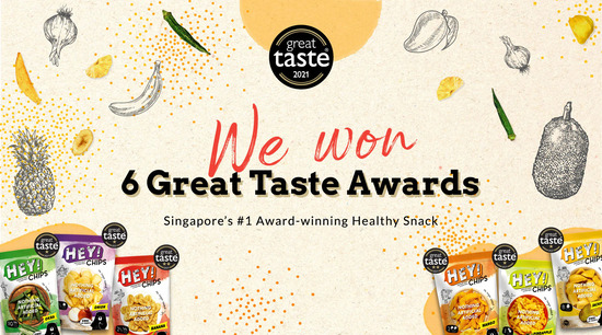 Hey! Chips Won 7 Prestigious International Great Taste Awards