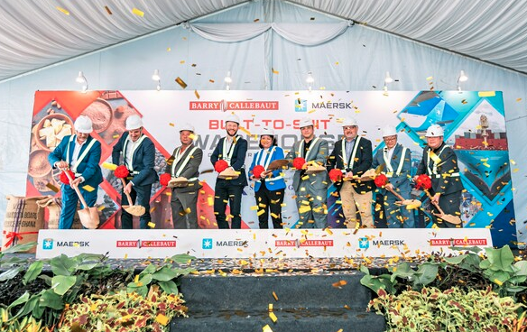 Barry Callebaut and Maersk to open new cocoa bean warehouse in Malaysia