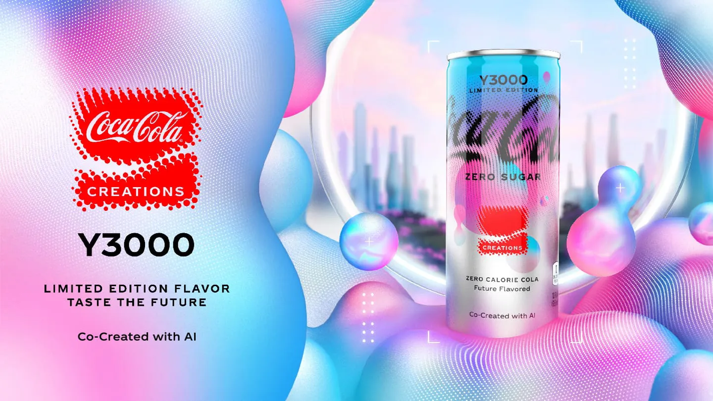 Coca-Cola launches new flavours created with AI
