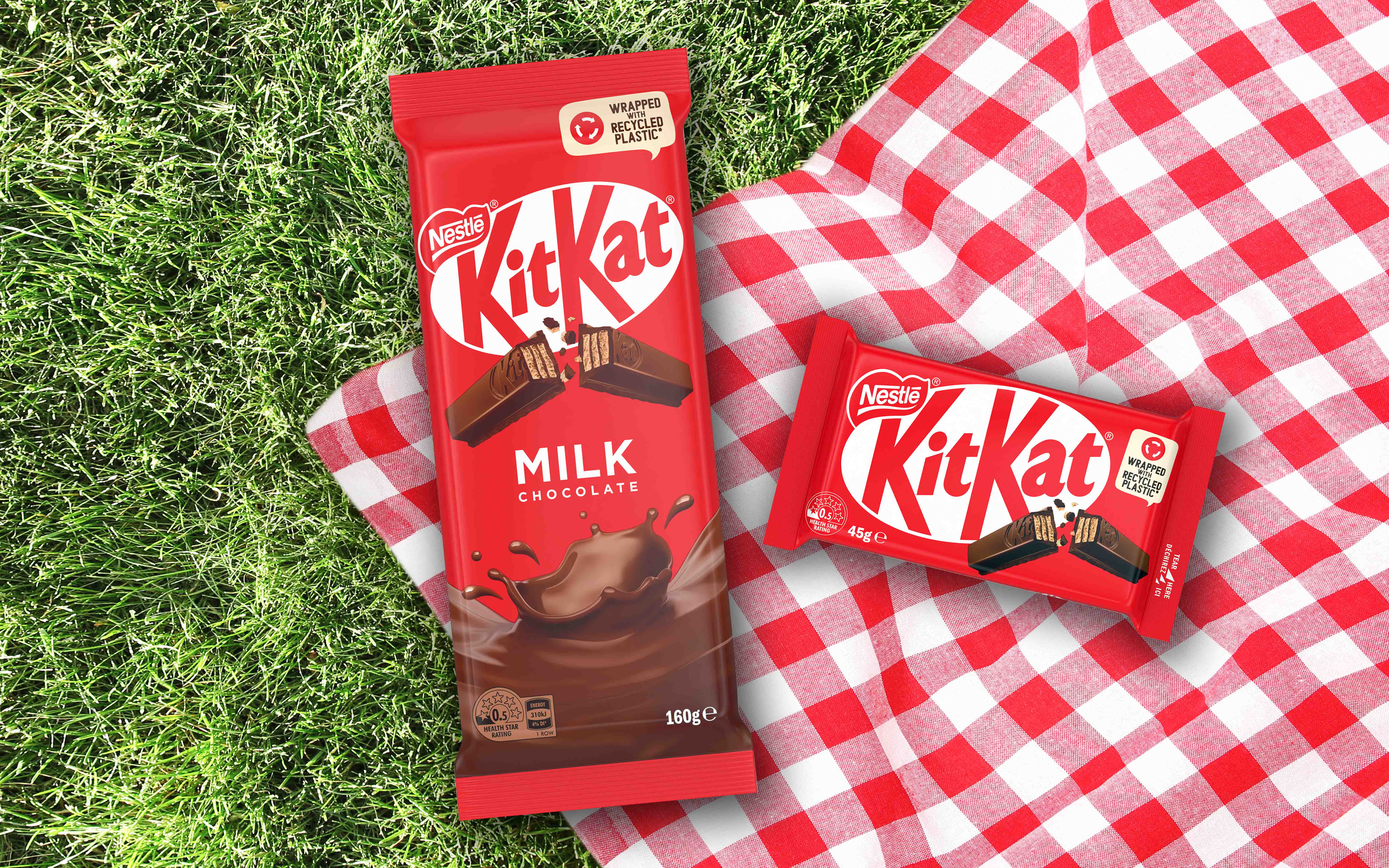 Australia KitKat increases use of recycled plastic for wrappers