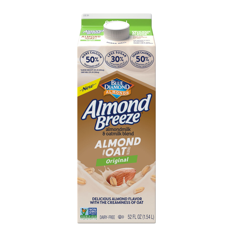 Blue Diamond introduces Almond Breeze® almond &amp; oat blend