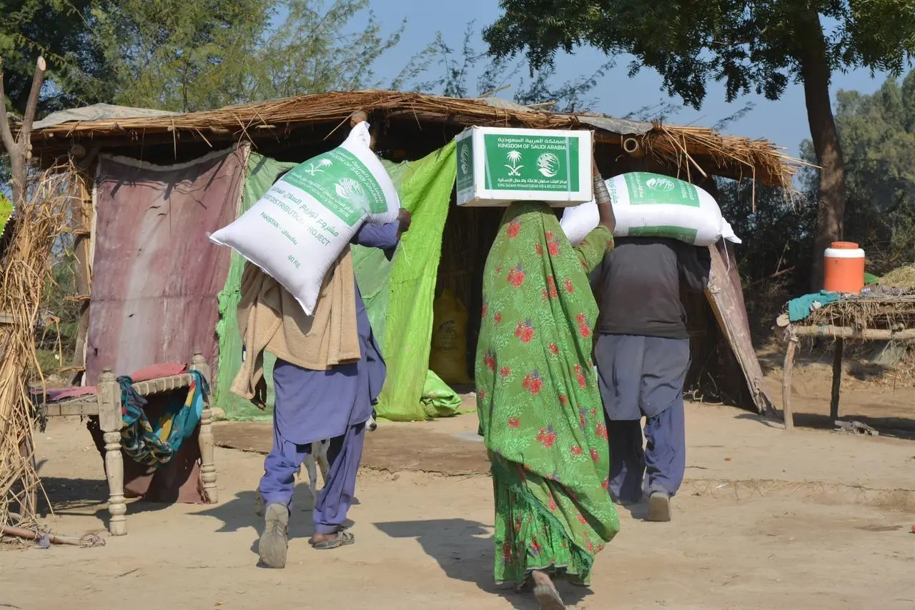 Saudi's KSrelief distributes 1,125 food baskets in Pakistan's Balochistan, Sindh