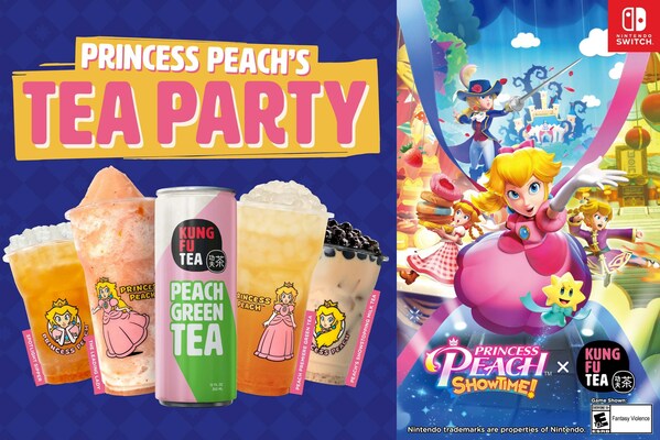Kung Fu Tea announces partnership with Nintendo of America