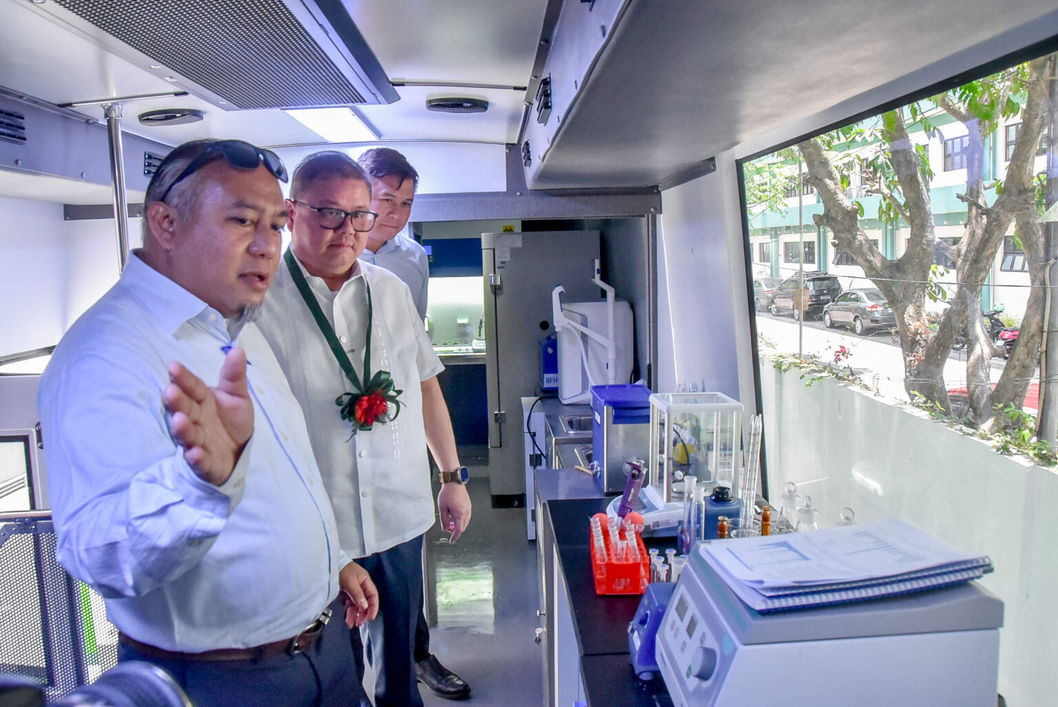 Philippines inaugurates first mobile food testing lab