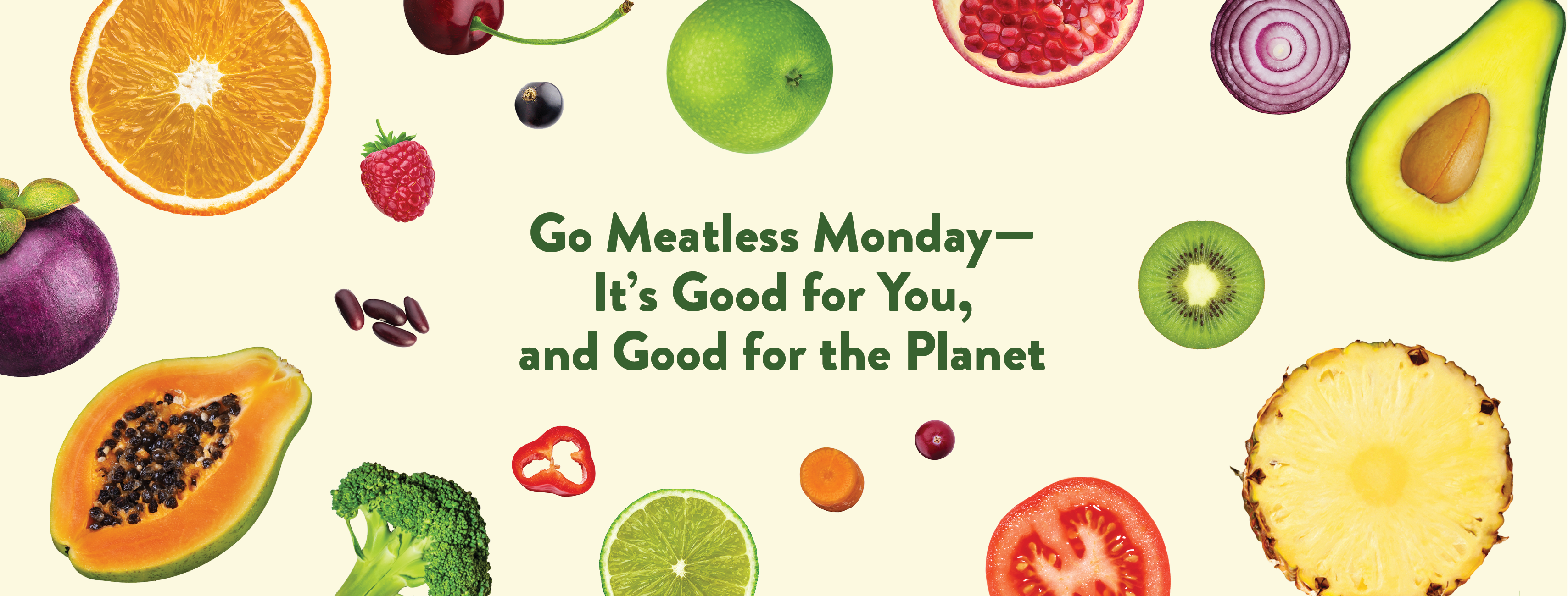 Meatless Mondays advocates consumption of plant-based meals to enhance health