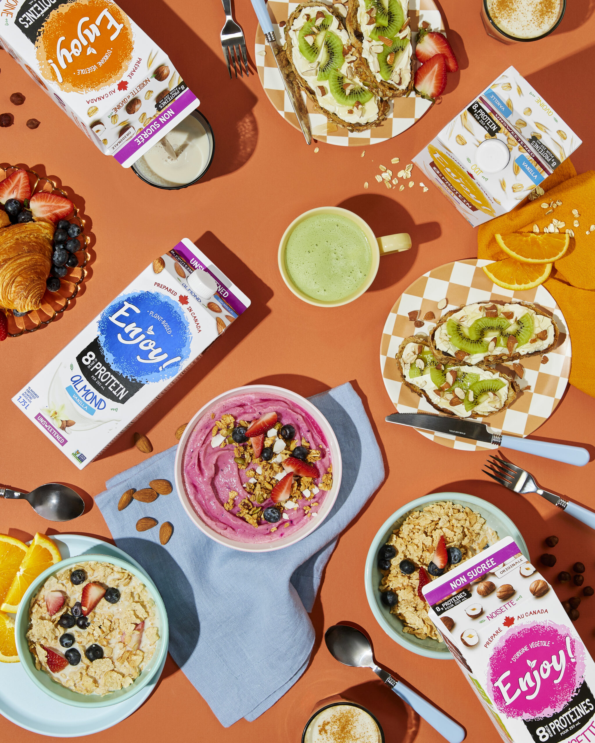Lactalis Canada launches new plant-based brand Enjoy