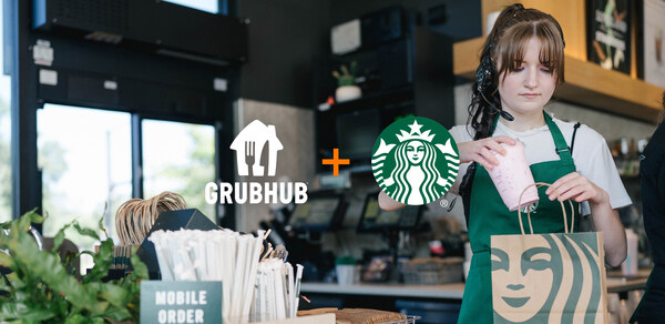 Starbucks and Grubhub launch delivery partnership