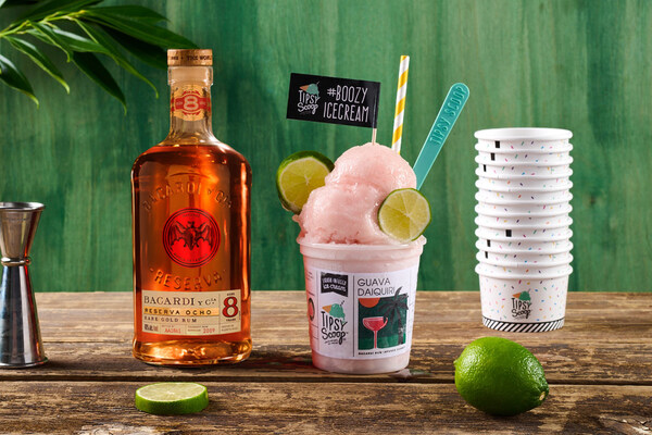 BACARDÍ Rum and Tipsy Scoop unveil BACARDÍ Reserva Ocho Guava Daiquiri