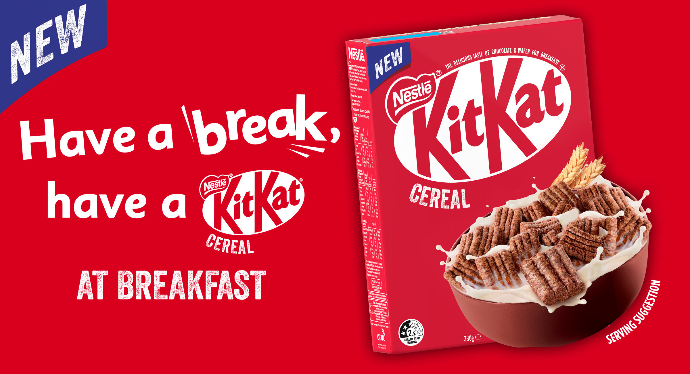 KitKat Cereal launches in Australia