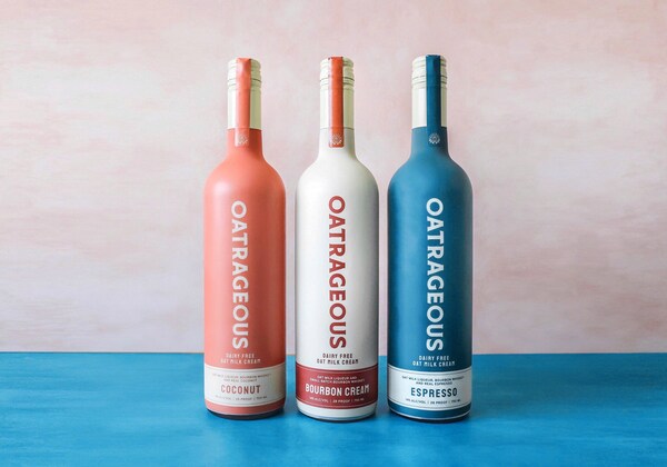 OATRAGEOUS Oat Milk Liqueur dairy-free cream liqueur line