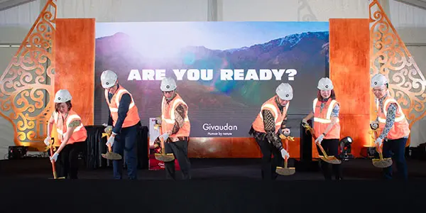 Givaudan breaks ground on production facility in Indonesia