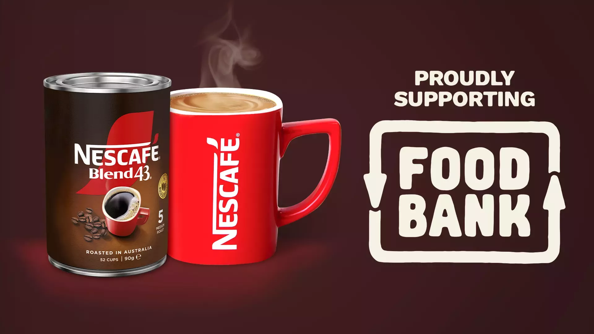 Nescafé renews partnership with Foodbank