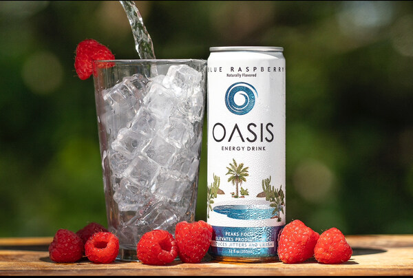 Oasis launches sugar-free energy drink