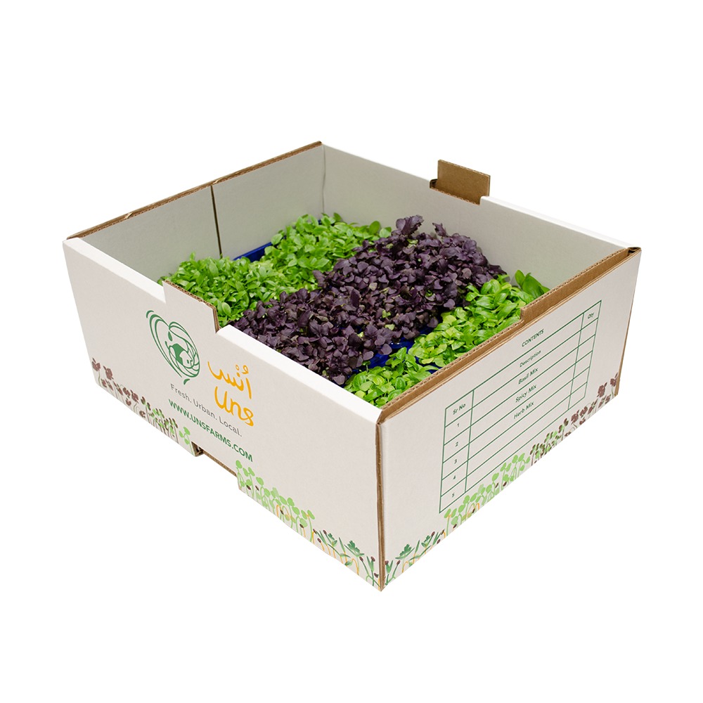 UNS Vertical Farms Dubai unveils over 45 varieties of microgreens