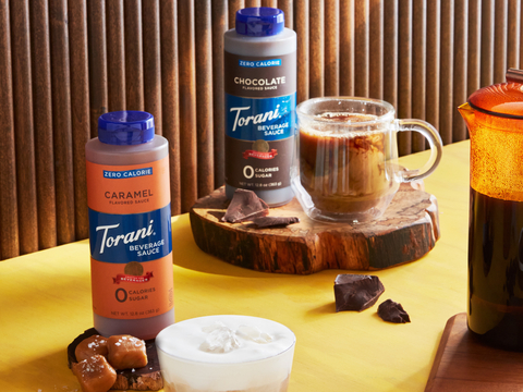 Torani launches zero-calorie beverage sauce