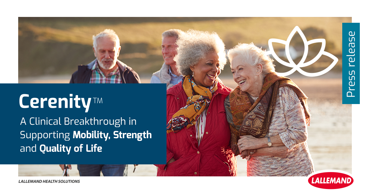 Lallemand Health launches Cerenity probiotic formula to support healthy ageing