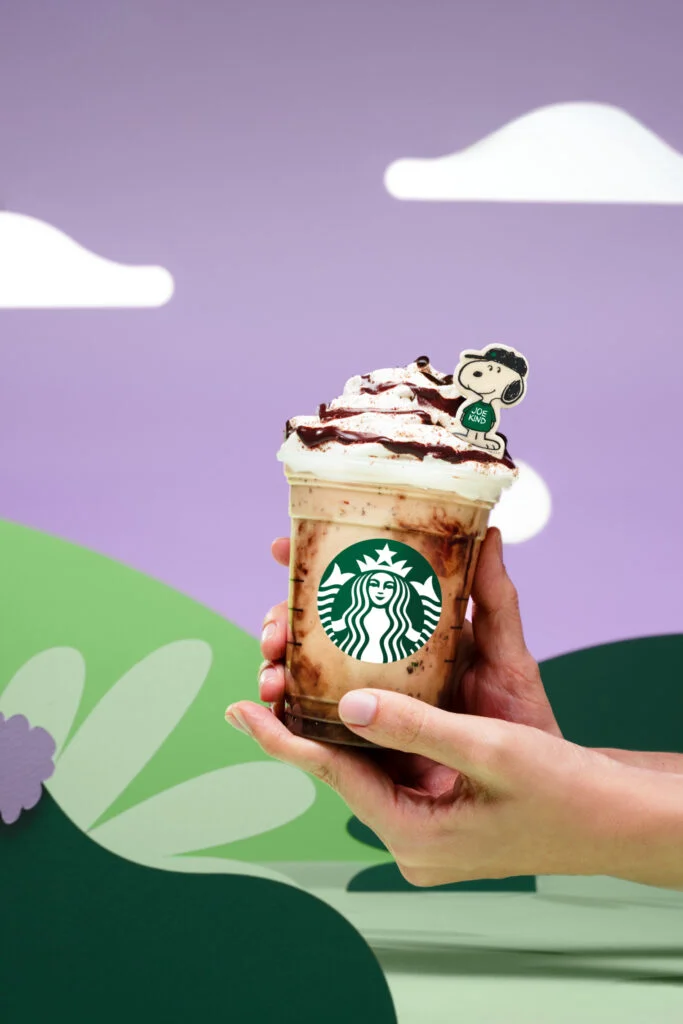 Starbucks and Peanuts collaboration around the globe