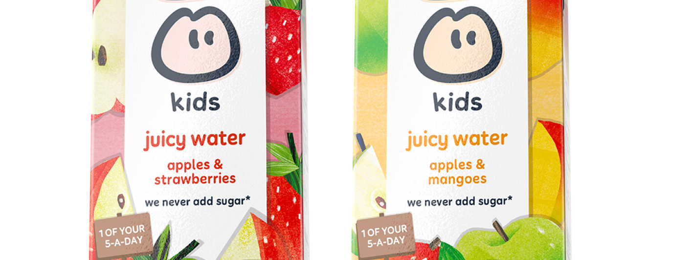Innocent launches kids juicy water range un UK