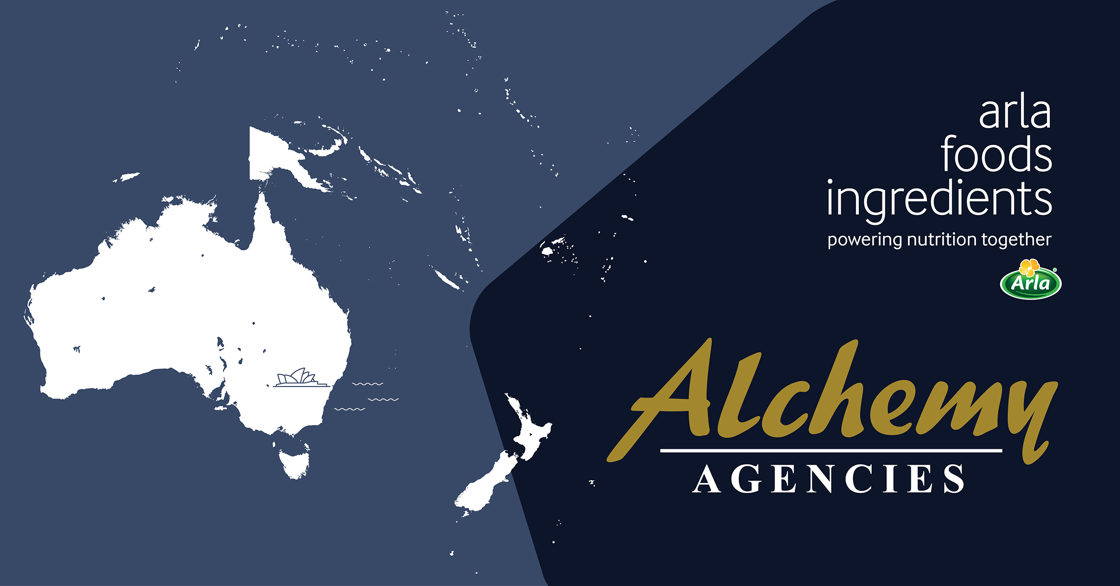 Arla Foods Ingredients and Alchemy Agencies sign distribution agreement for ANZ