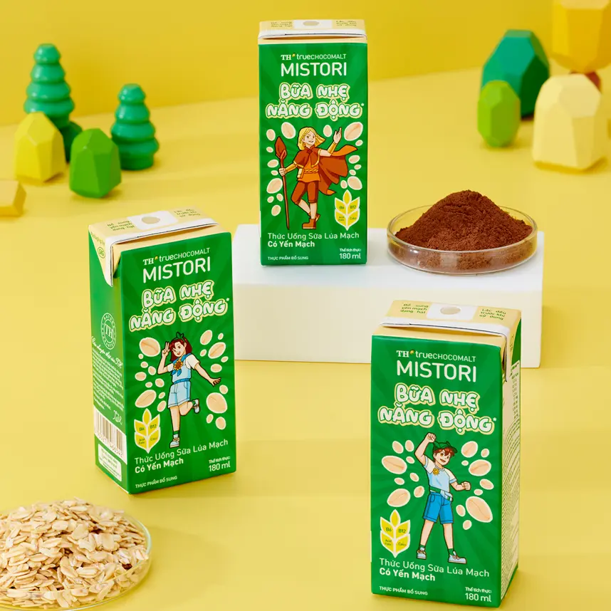 Vietnam’s TH true MILK launches chocomalt snack drinks using SIG’s drinksplus technology