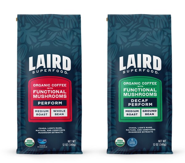 Laird Superfood broadens functional coffee portfolio by adding functional mushrooms