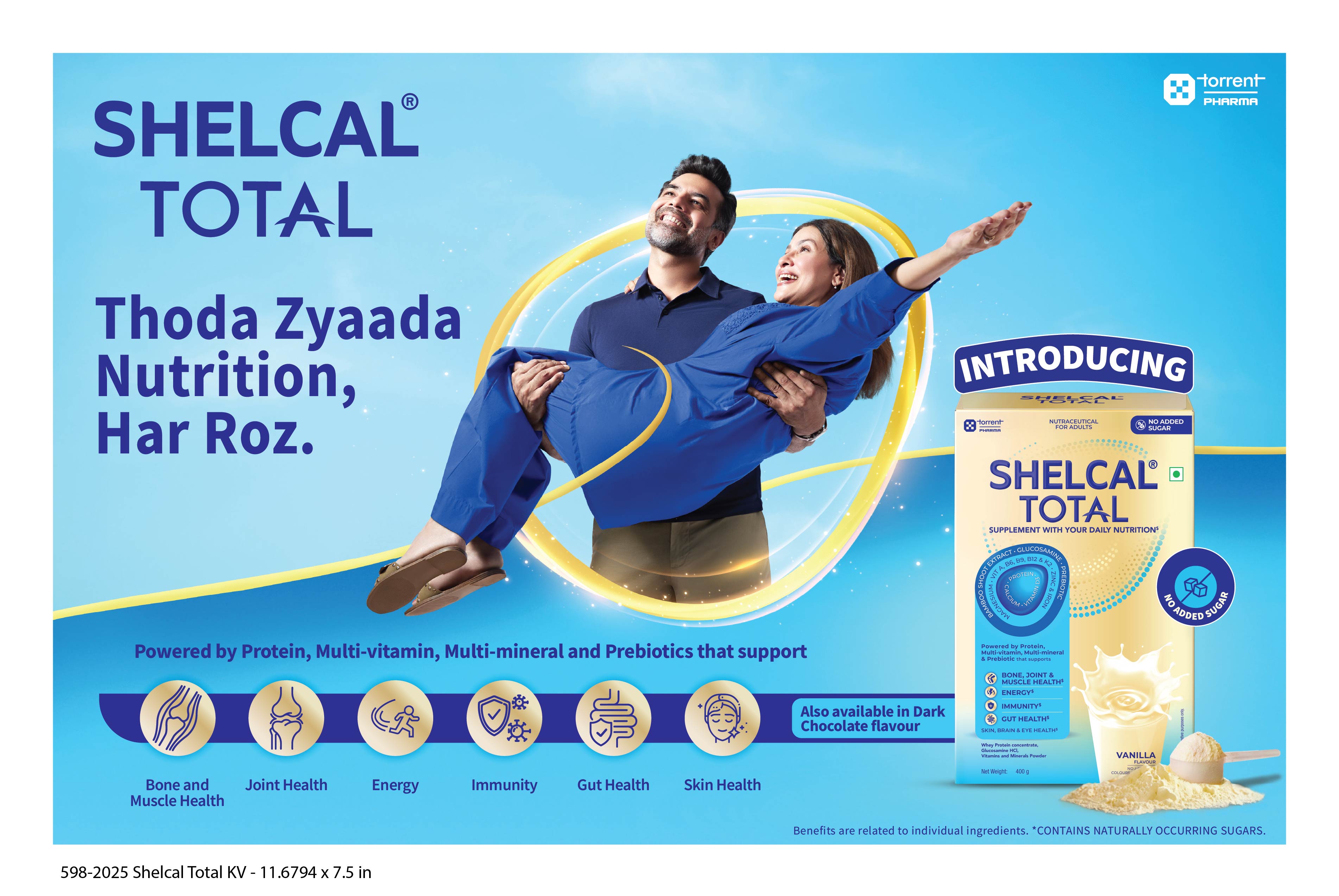 Torrent Pharma introduces Shelcal Total adult nutrition powder