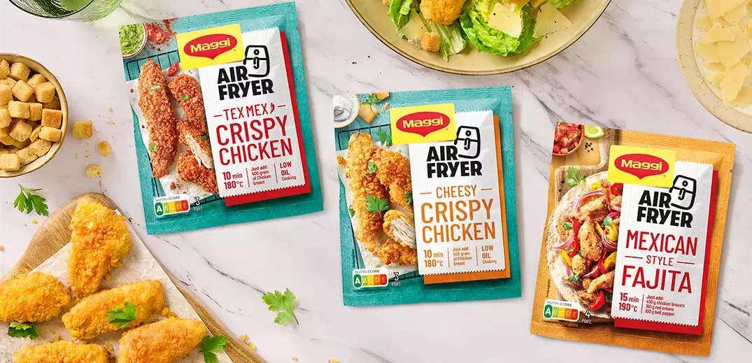 Nestlé launches Maggi air fryer range across Europe
