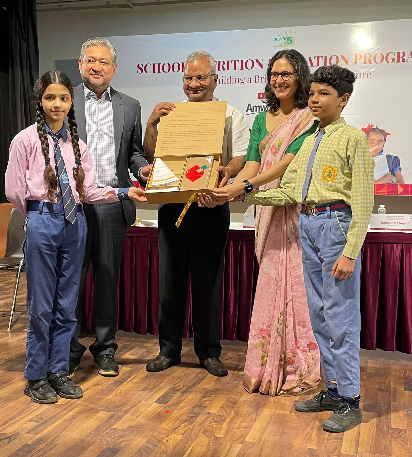 Amway India’s Power of 5 goes to school, empowering with nutrition literacy