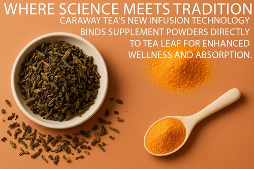 Caraway Tea Company launches Infusion Technology, merging tea and supplements for enhanced wellness
