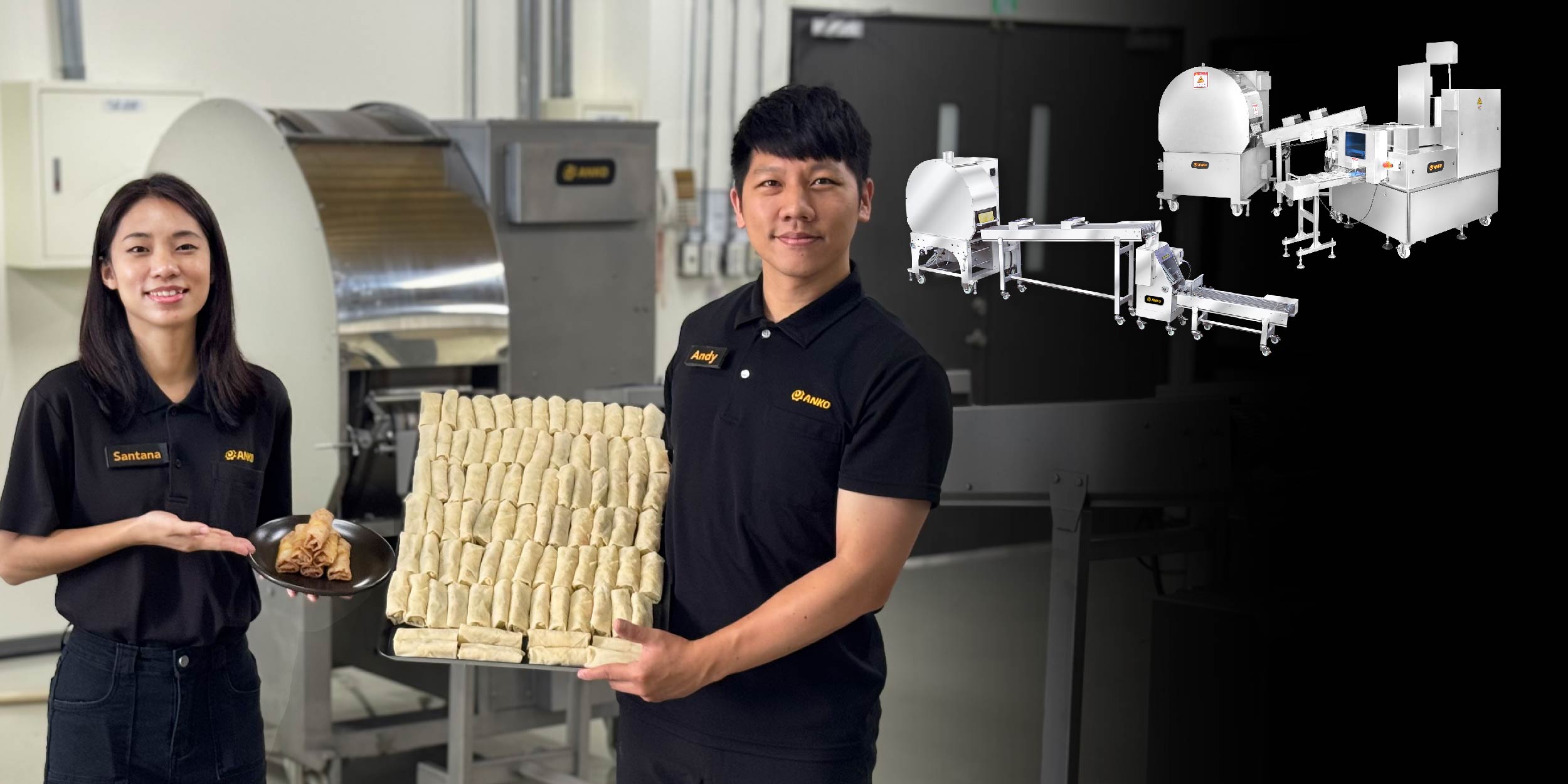 Taiwan’s ANKO showcases scalable spring roll production with automated solutions