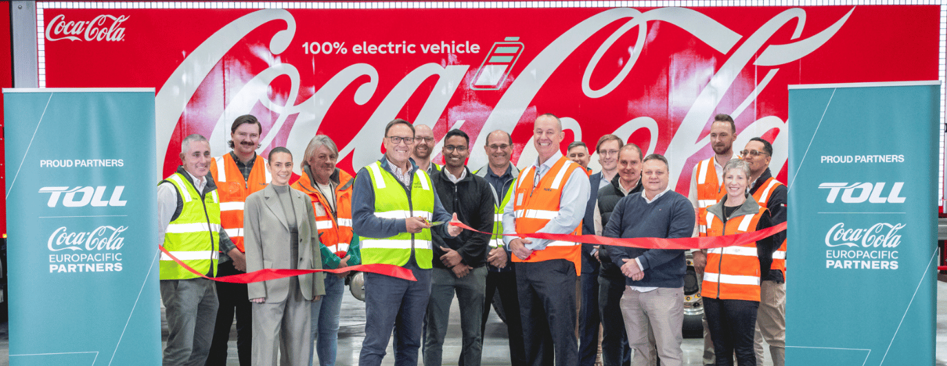 Toll announces next phase of $67Mn electric vehicles program with CCEP
