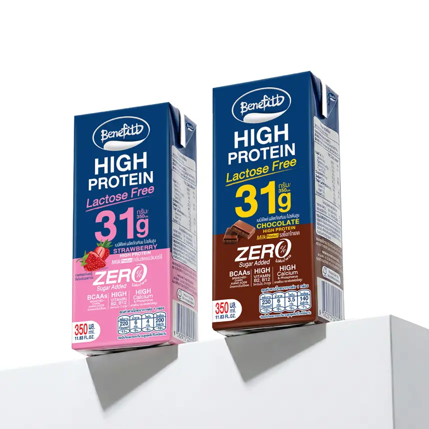 Benefitt launches Thailand’s first high-protein UHT milk in SIG’s carton packs