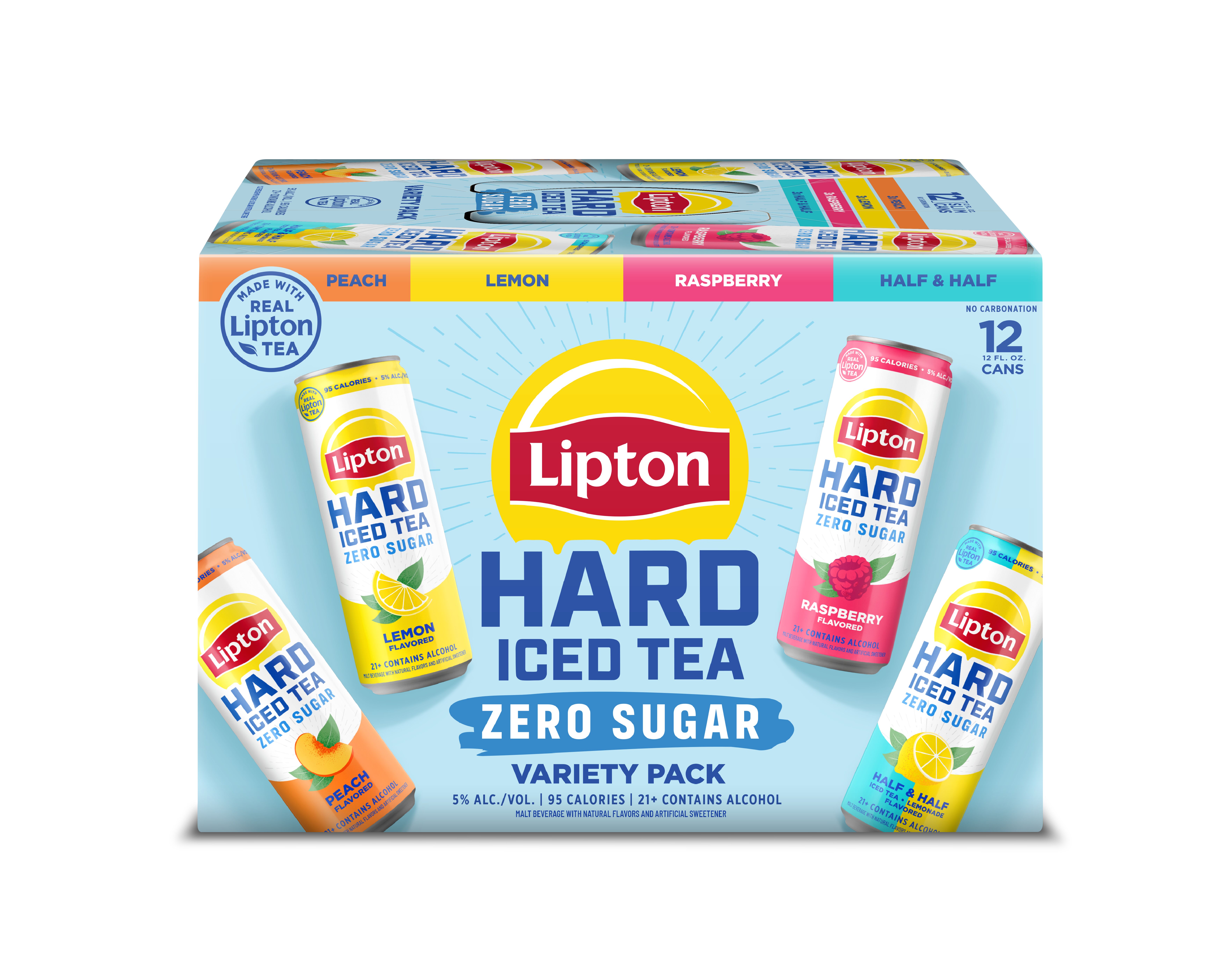Lipton Hard Iced Tea Drops Zero Sugar Game-Changer
