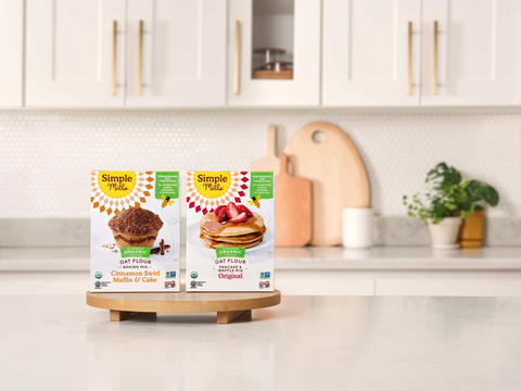 Simple Mills Launches Regenerative Organic Certified Baking Mixes