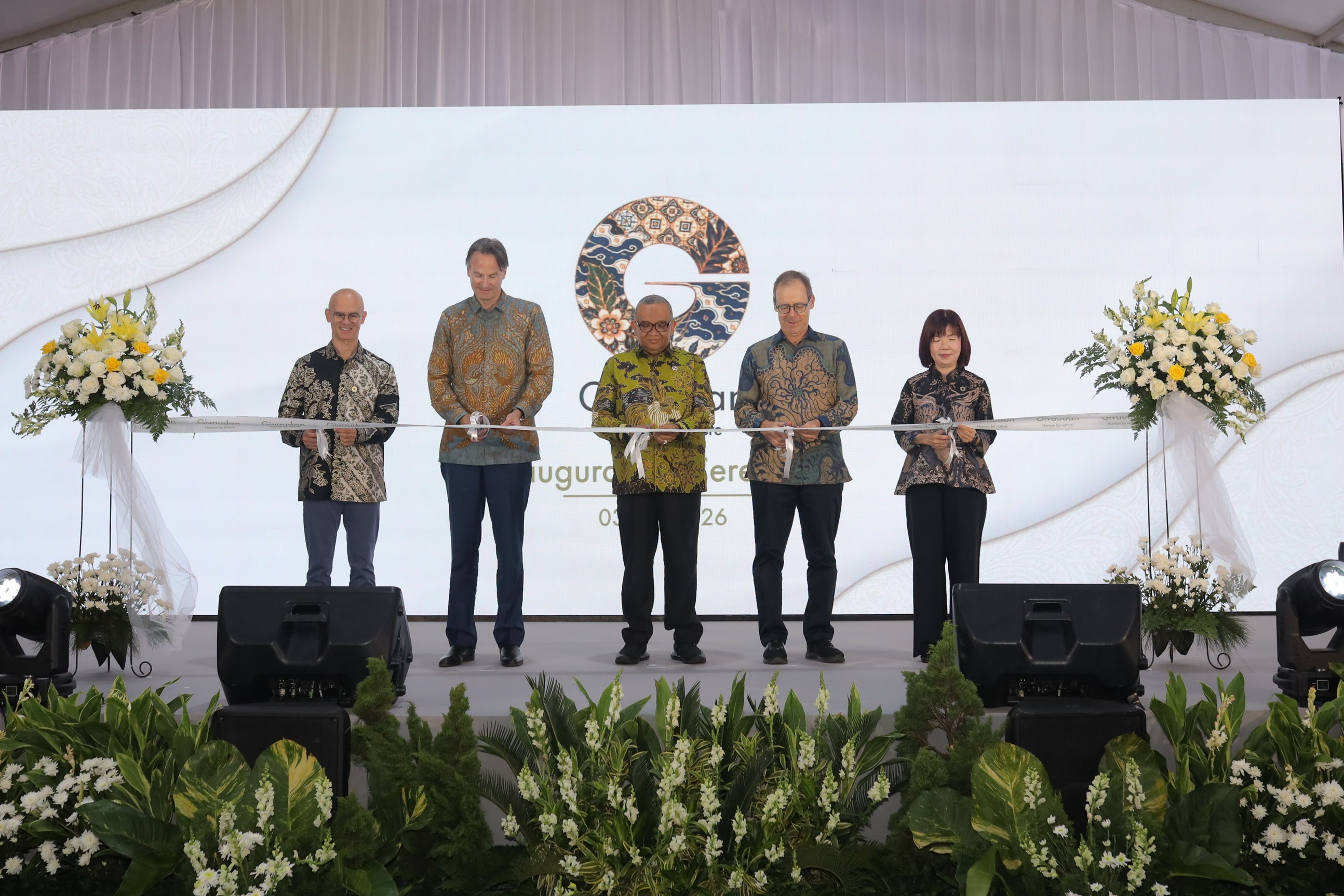 Givaudan Inaugurates New Production Facility in Indonesia