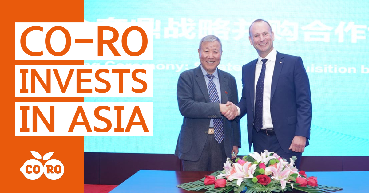 CO-RO invests in Asia through Chinese acquisition
