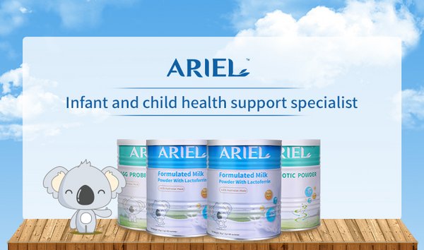 Ariel launches series of high-quality nutrition products