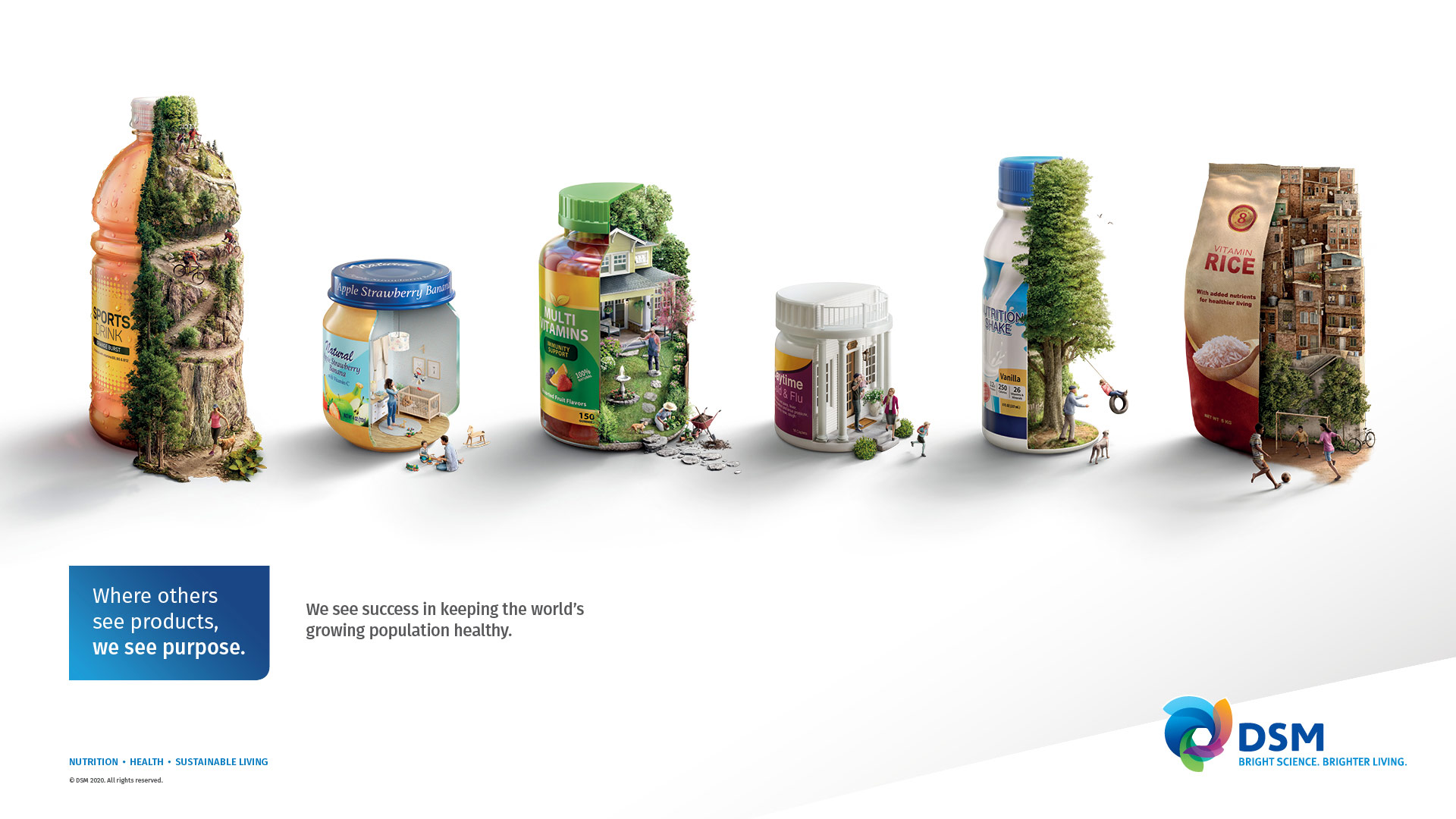 DSM launches new brand campaign targeting nutrition and health markets