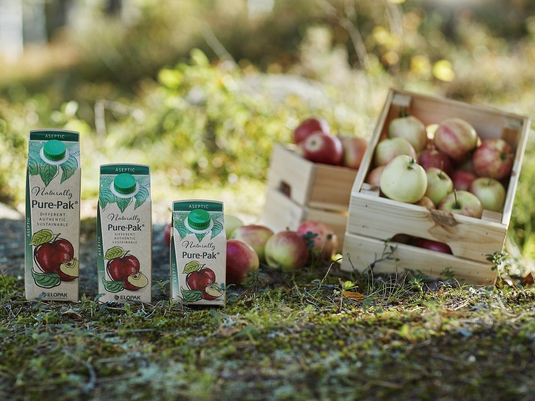 Elopak launches aseptic Pure-Pak cartons with Natural Brown Board