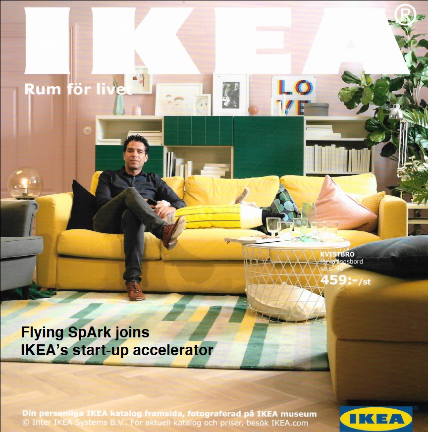 Flying Spark joins IKEA startup camp