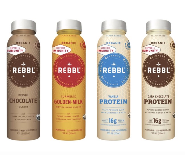REBBL Launches plant-based Immunity drinks