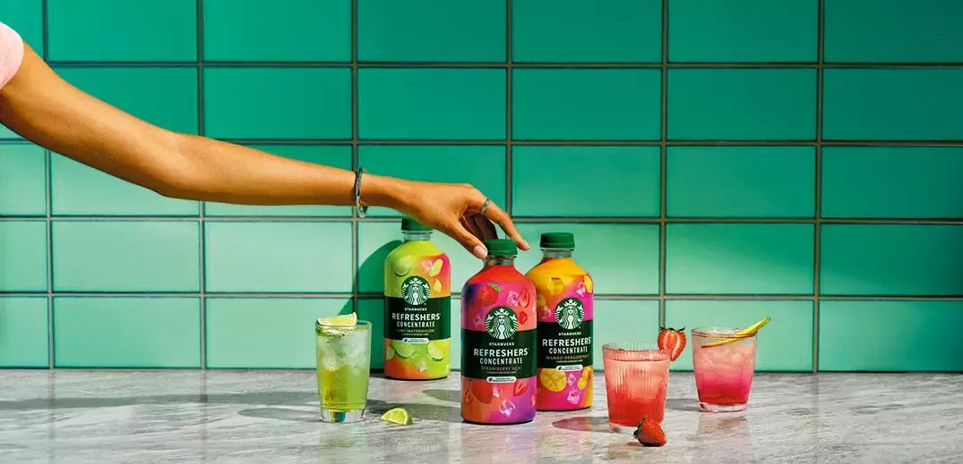 Nestlé, Starbucks Bring Refreshers Beverage Platform with New Concentrates